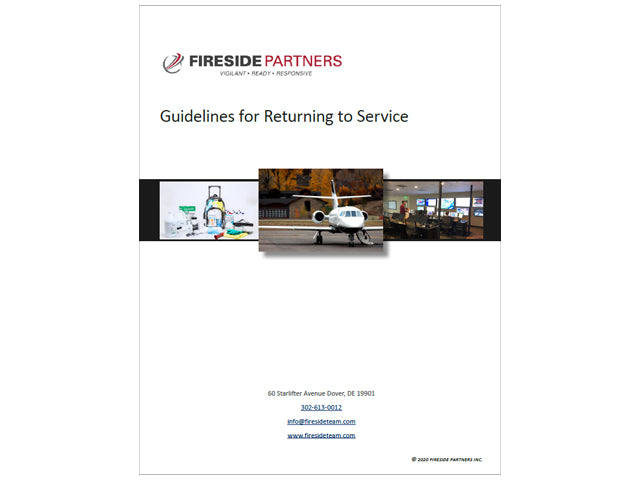 Guidelines for Returning to Service after Covid